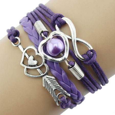 Valentine Secret Purple Bracelet