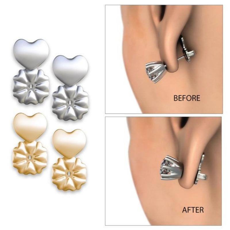 Magic Earring Back, Magic Earring Lifters Supports Lifts, Firmly Supports  Earrings 