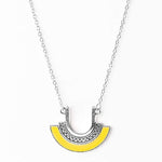 Foxy Cleopatra Yellow Necklace