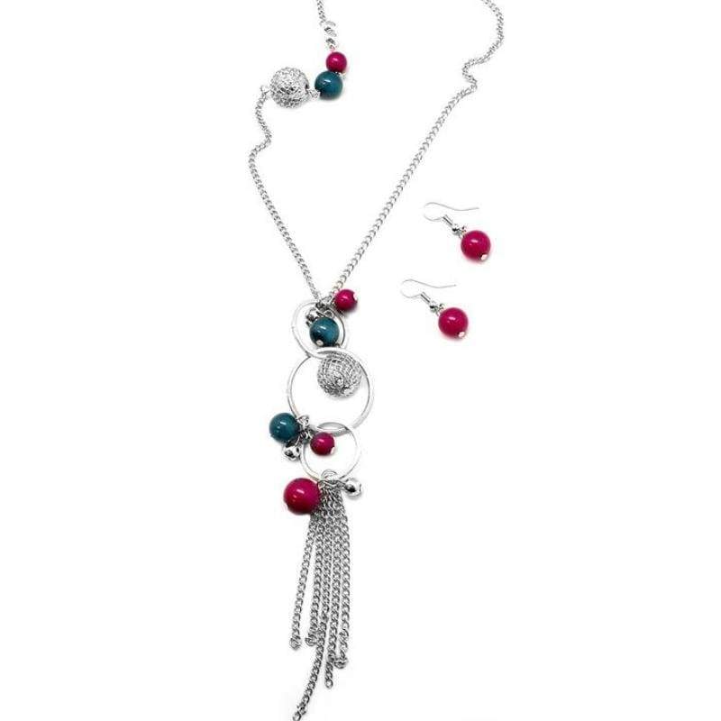 Love Poem Multi-Color Necklace Love Poem Multi-Color Necklace