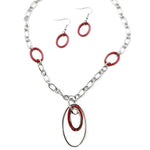 Low and Behold Red Necklace