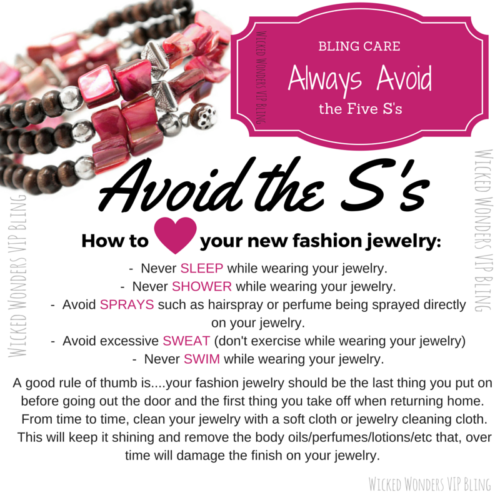 Bling Care - How to Care for Your New BLING