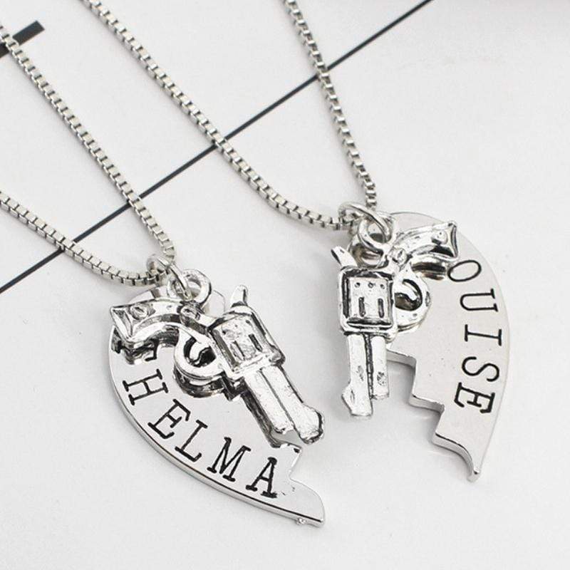 Bonnie and Clyde, Bonnie and Clyde Necklace, Bonnie Clyde, Partners in  Crime, Best Friend Necklace, Best Friend Jewelry, Girlfriend Gift - Etsy