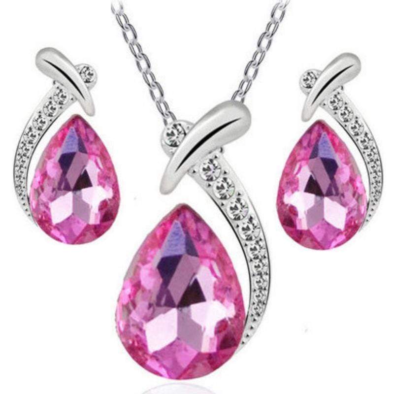 Hell and High WaterDROPS Pink Gem Set