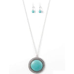 Simply Santa Fe Trend Blend Over the Mountain Blue Statement Set