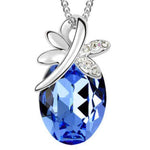 View of the Dragonfly Blue Gem Set