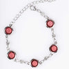 Glass Houses Pink Gem Bracelet