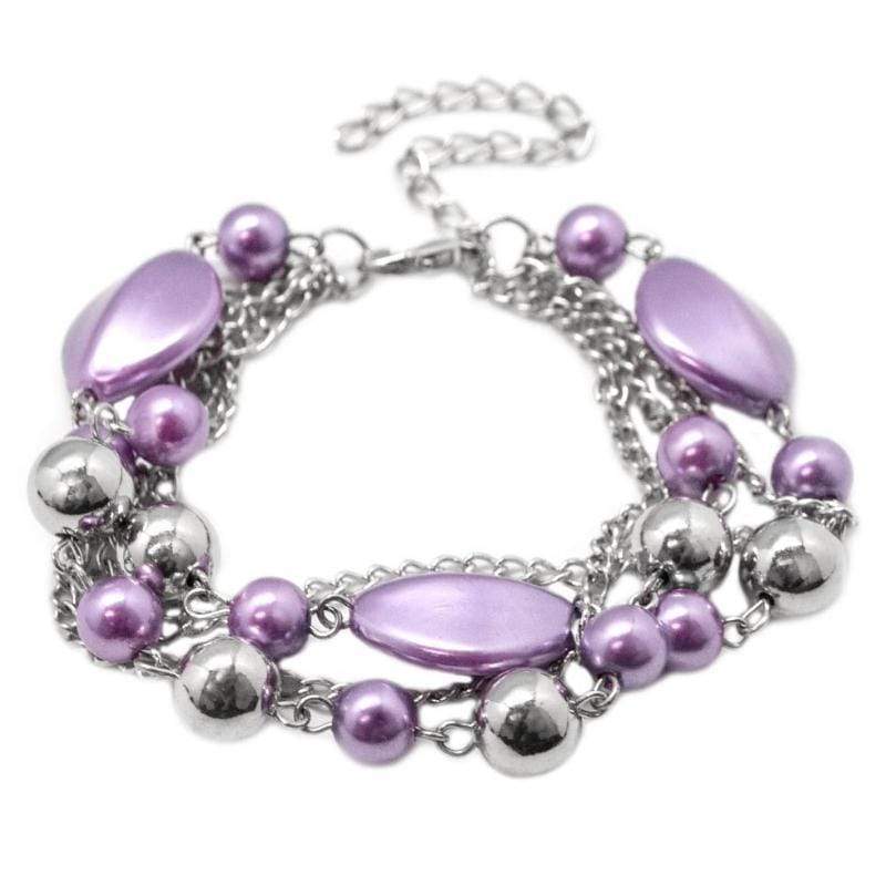 Jersey Girl Purple Bracelet