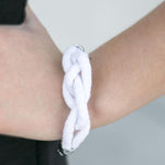 KNOT-ical Style White Bracelet