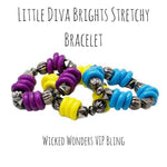 Little Diva Brights Stretchy Bracelet