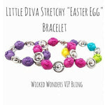 Little Diva Stretchy "Easter Egg" Stretchy Bracelet