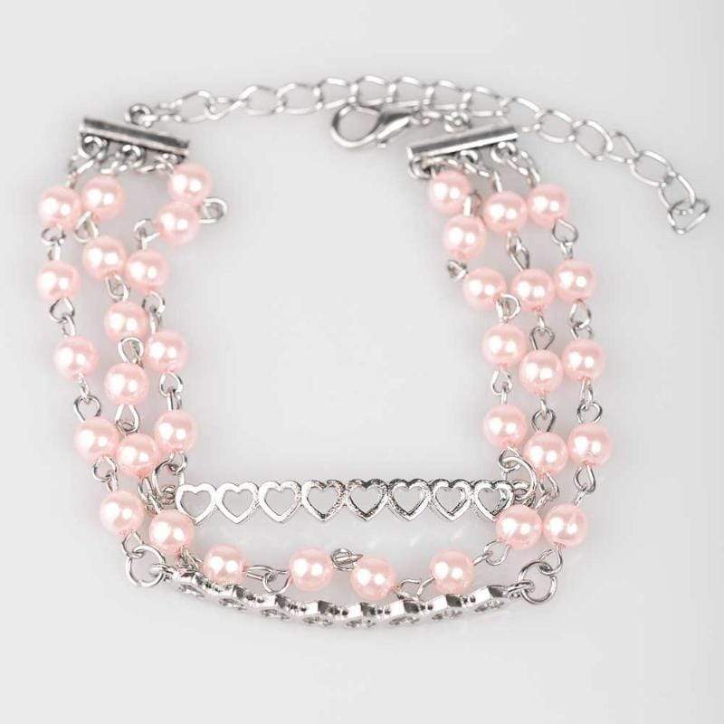 Love and Affection Pink Bracelet
