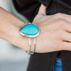 Mesa Falls Blue Cuff Bracelet