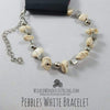 Pebbles White Bracelet