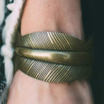 Poshly Pocahantas Brass Cuff Bracelet
