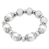 Romancing the Pearl White Stretchy Bracelet