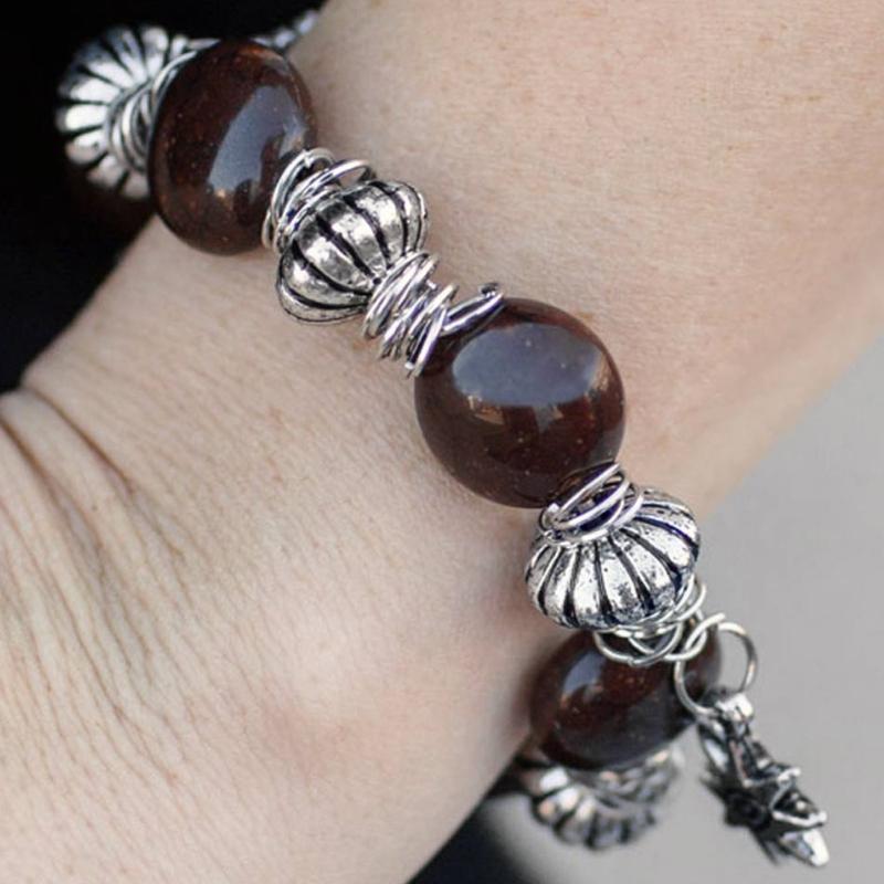 Smooth Move Brown Stretchy Bracelet