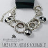 Take a Peek Inside Black Bracelet