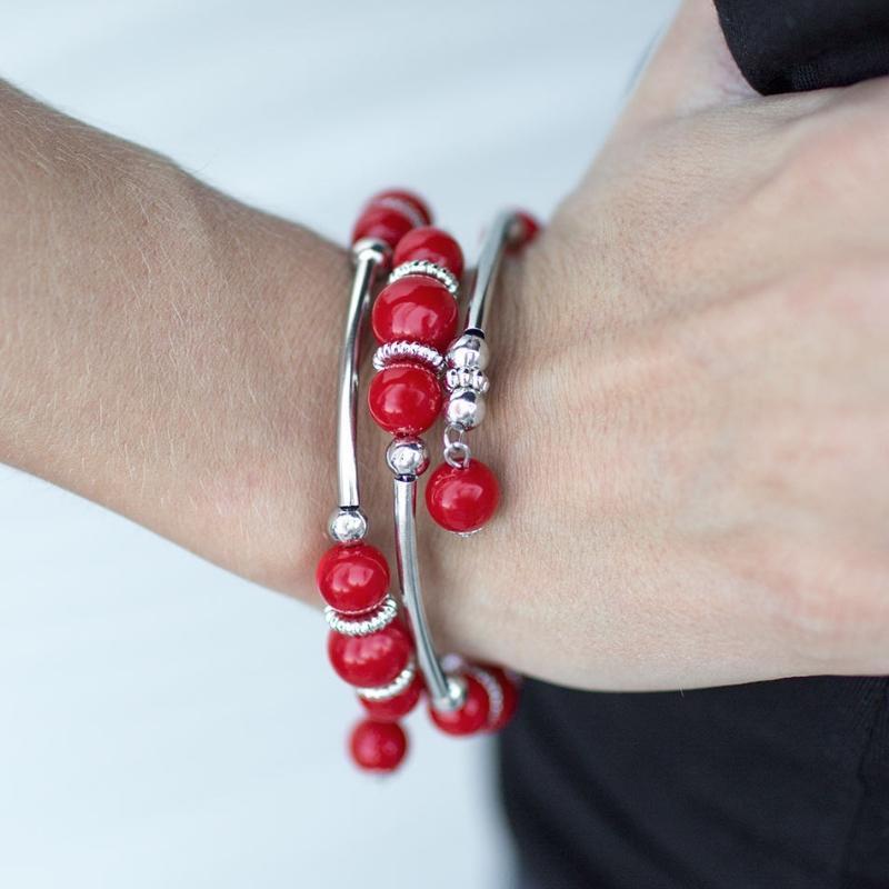 That's a Wrap Red Wrap Bracelet