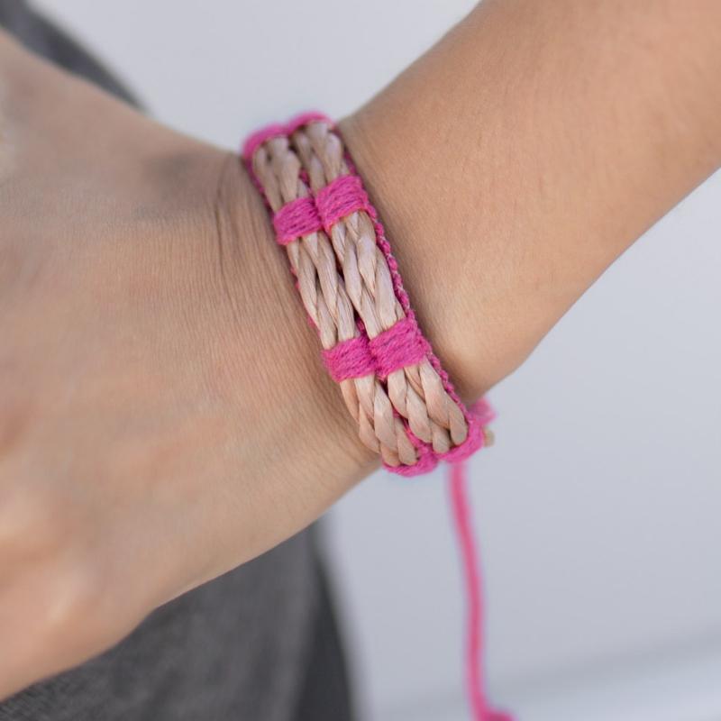 The Last Straw Pink Urban Bracelet