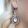 Wicked Wonders VIP Bling Earrings Dancing With the Stars White Gem Earrings Affordable Bling_Bling Fashion Paparazzi