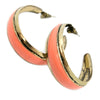 Gypsy Rumba Brass & Orange Earrings