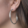 Hip, Hip, HOOP-RAY Silver Hoop Earrings