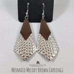 Mermaid Melody Brown Earrings