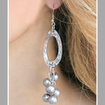 Monte Carlo Silver Earrings