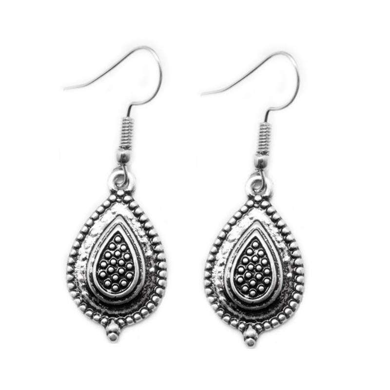 Natively Native Silver Earrings
