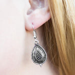 Natively Native Silver Earrings
