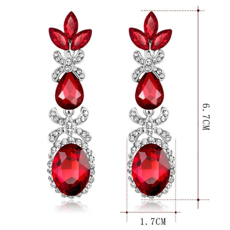Kord Store Lavish Flower Design Pink & Lct Stone Gold Plated Chand Bali  Earring For Women