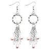 Sealed with a Kiss Pink Earrings