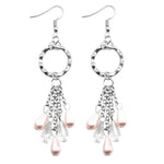 Sealed with a Kiss Pink Earrings