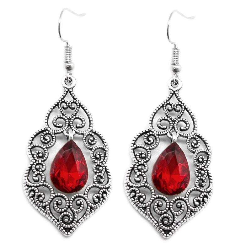 The Selection Red Earrings