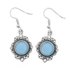 To BEAM or Not to BEAM Blue Earrings