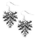Tree Stars Silver Earrings