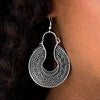 Wicked Wonders VIP Bling Earrings Western Horizons Silver Earrings Affordable Bling_Bling Fashion Paparazzi
