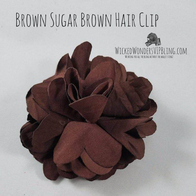 Brown Sugar Brown Hair Clip