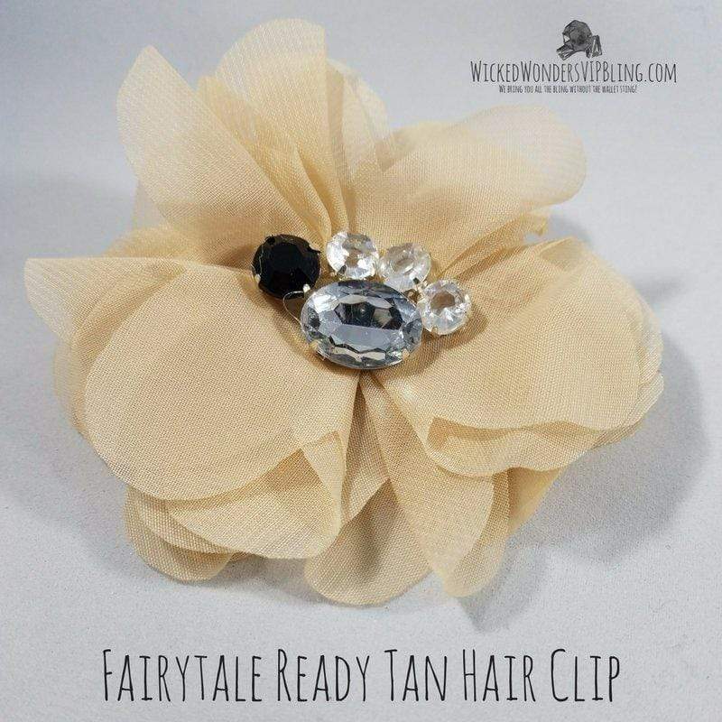 Fairy Tale Ready Tan Hair Clip