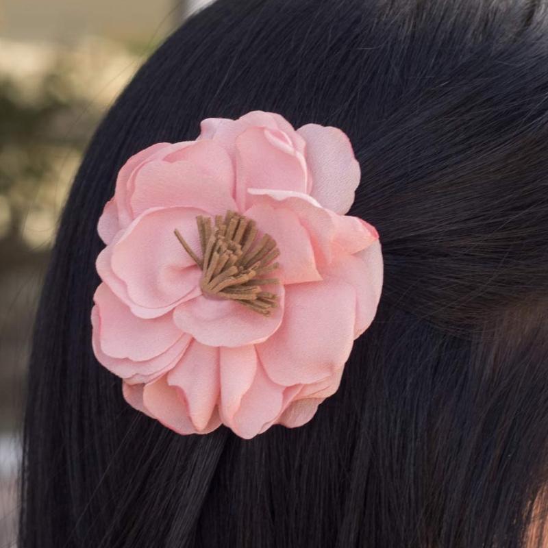 On Island Time Pink Hair Clip