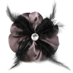 Welcome to the Masquerade Gray/Purple Hair Clip