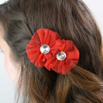 Yes, Darling Red Hair Clips
