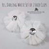 Yes, Darling White Hair Clips