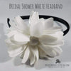 Bridal Shower White Headband