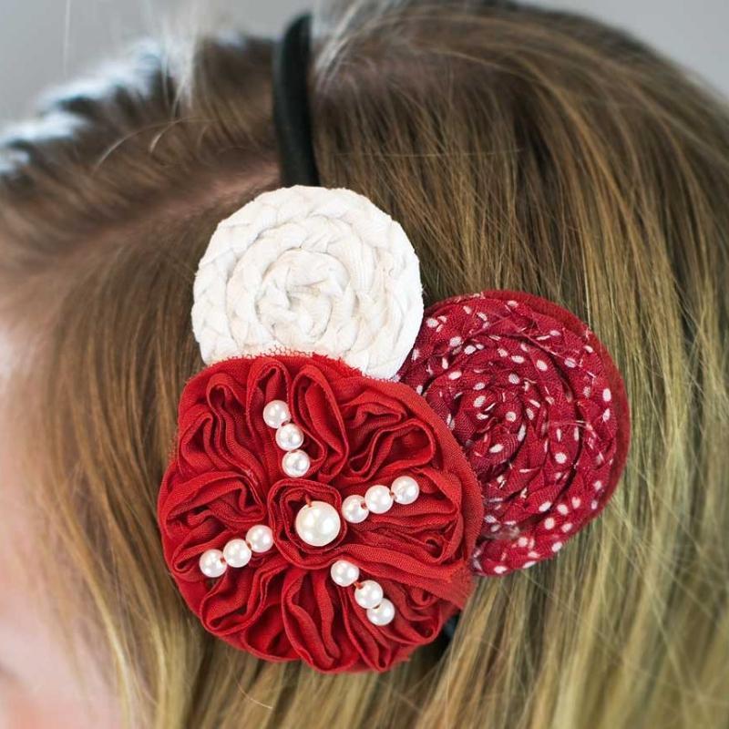 Peppermint Perfection Red Headband