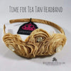 Time for Tea Tan Headband