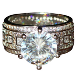 Wicked Wonders VIP Bling Iced Out 4.6 Carat AAA Zircon Ring Affordable Bling_Bling Fashion Paparazzi