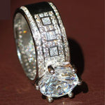 Iced Out 4.6 Carat AAA Zircon Ring