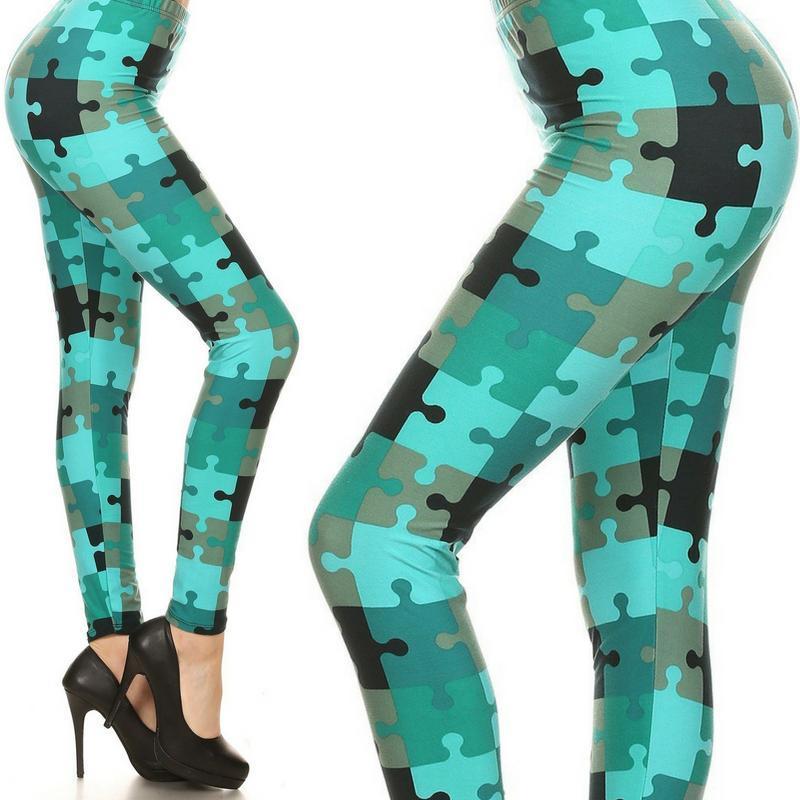 Wicked Soft Autism Awareness OS Leggings